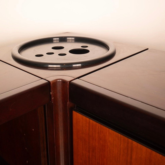 Angelo Mangiarotti Muebles Bar de Palisandro La Sorgente dei Mobili Mid Century – Mueble bar, Plastic (photo 15 of 27)