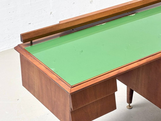 Image 1 of Eccezionale credenza italiana di metà secolo con specchio, anni '60