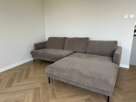 Image 1 of SITS Britt lounge sofa with down filling, wide divan and soft fabric