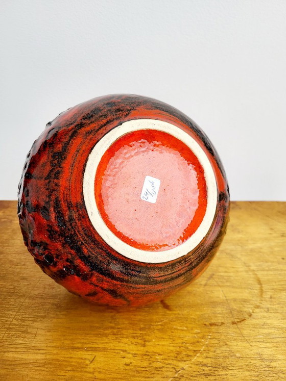 Image 1 of Vintage ceramic Fat Lava vase, Germany, 1970s