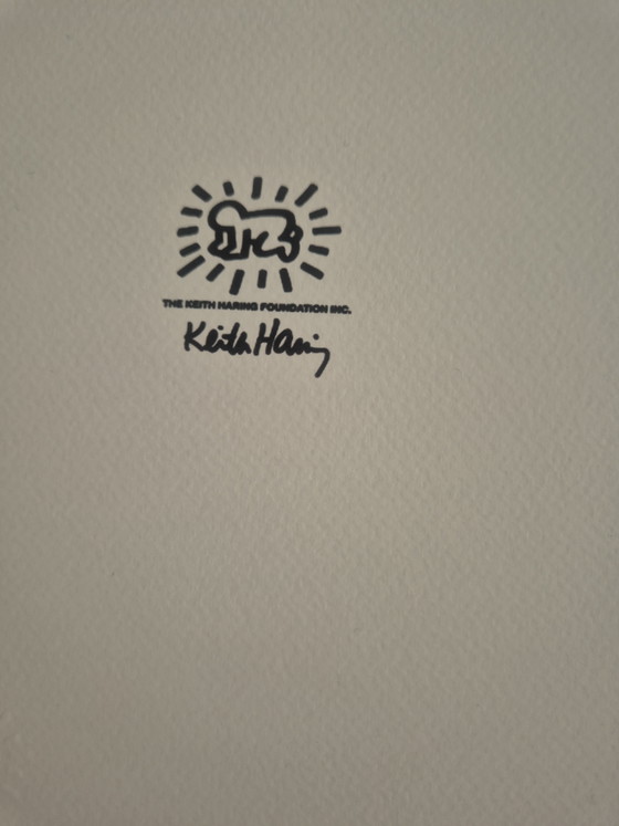 Image 1 of Keith Haring "Radiant Baby" – Elite Lithograph Hand-Numbered 133/150 – Blind Stamp