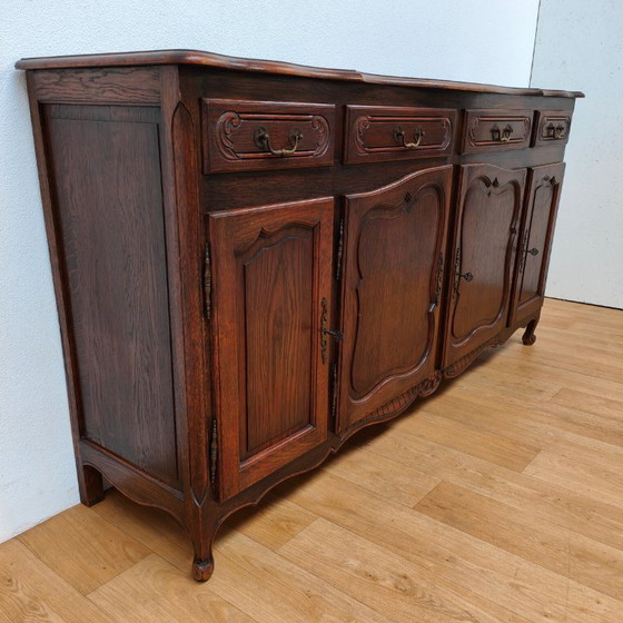 Image 1 of Vintage Louis XV wandkast buffetkast dressoir ladekast