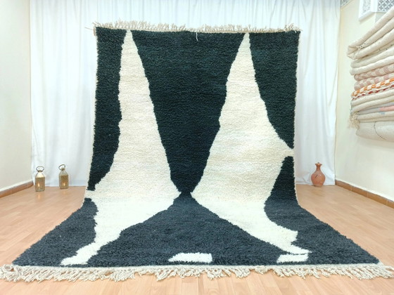Alfombra de lana marroquí tejida a mano 2.5x1.5 m – Wool (photo 11 of 11)