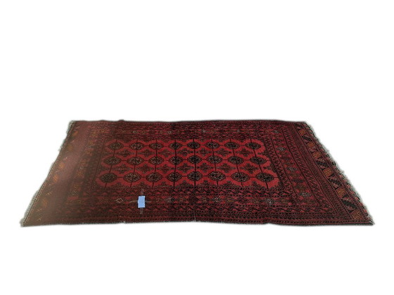 Handgeknüpfter Baluch-Teppich, rot und schwarz, 125 x 230 cm, Iran – Teppiche & Läufer, Wool (photo 5 of 5)