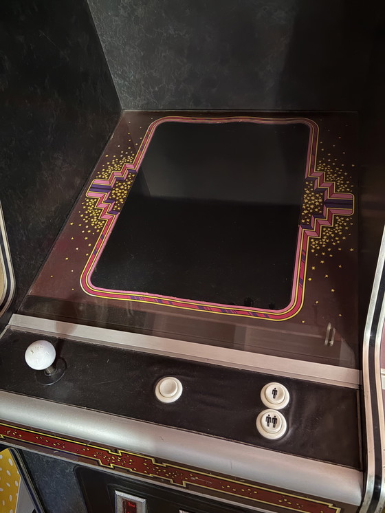 Image 1 of Macchina arcade d'epoca - Mobiletto Hellomat - 50 giochi - Restaurato - Con ricevuta