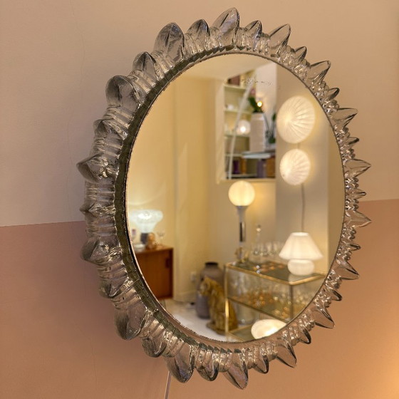 Image 1 of Specchio retroilluminato in vetro di RZB - 1970