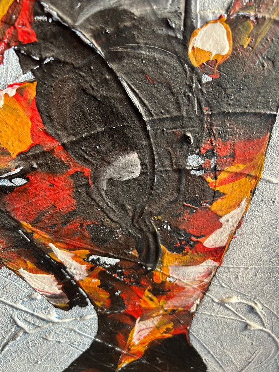 Image 1 of Peinture japonaise vintage années 60/70