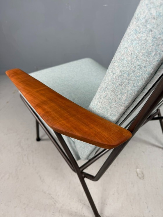 Image 1 of Koene Oberman Fauteuil Met Teak Armleuningen Voor Gelderland, 1954