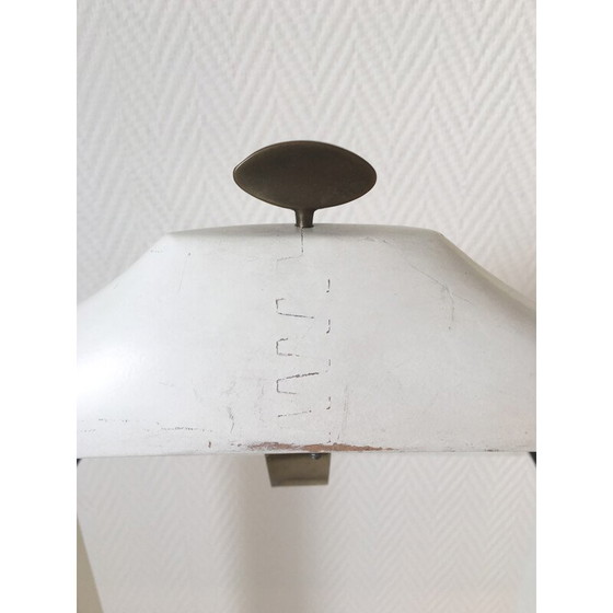 Image 1 of Valet de chambre vintage en laiton blanc par Fratelli Reguitti, 1960