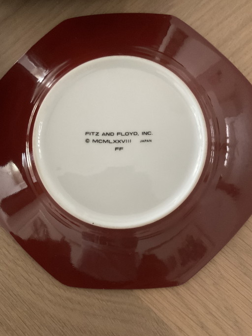 Juego de repostería Fitz and Floyd – tafelwaar, Porcelain (photo 2 of 5)