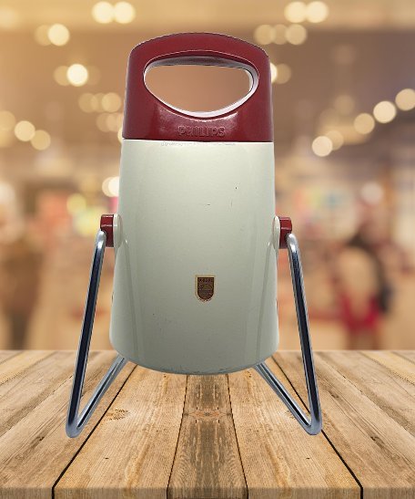 Lampe chauffante vintage Philips - Design Charlotte Perriand