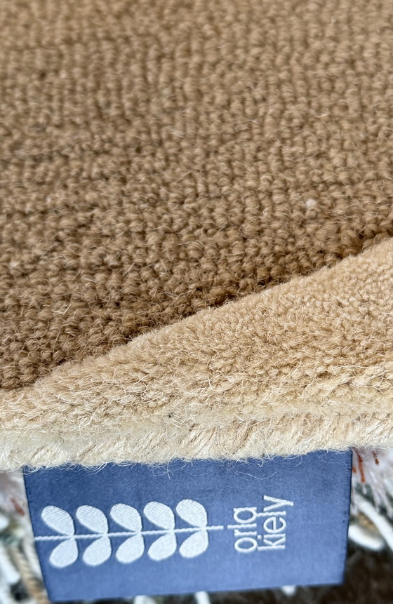 Image 1 of Brink and Campman Orla Kiely carpet Prism Flower mushroom/ecru 