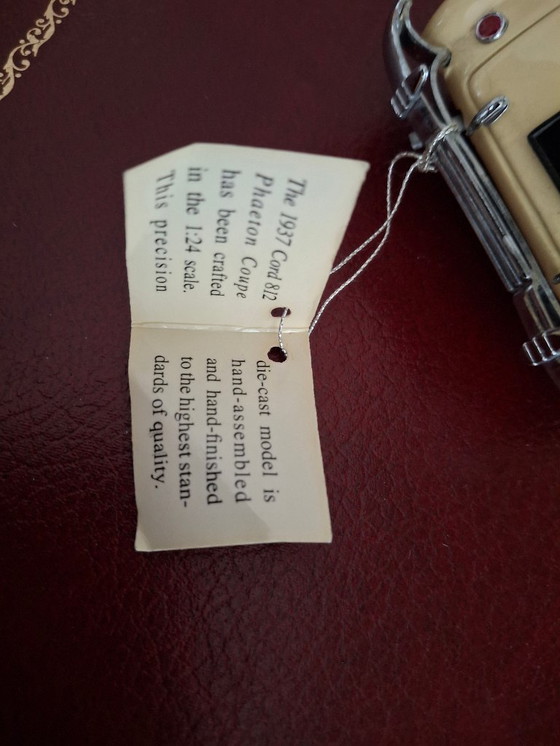 Image 1 of Franklin Mint Cord 812 Phaeton Coupé 1937 1/24