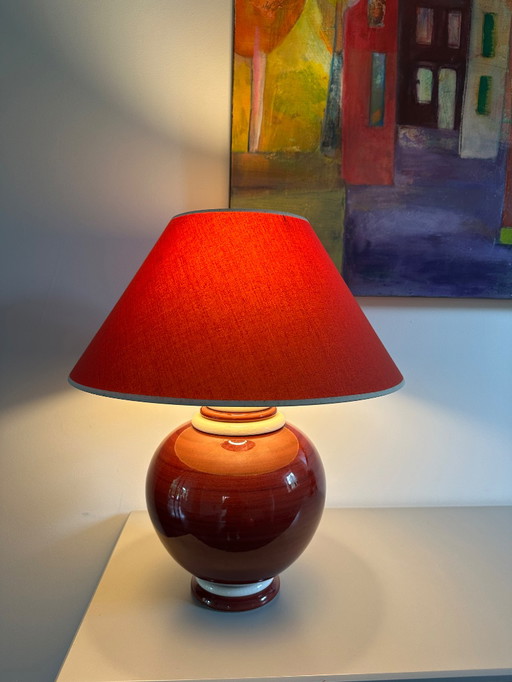 Lampe à poser Kostka rouge 2x