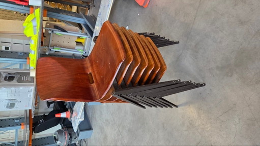 Vintage THUR OP SEAT chairs