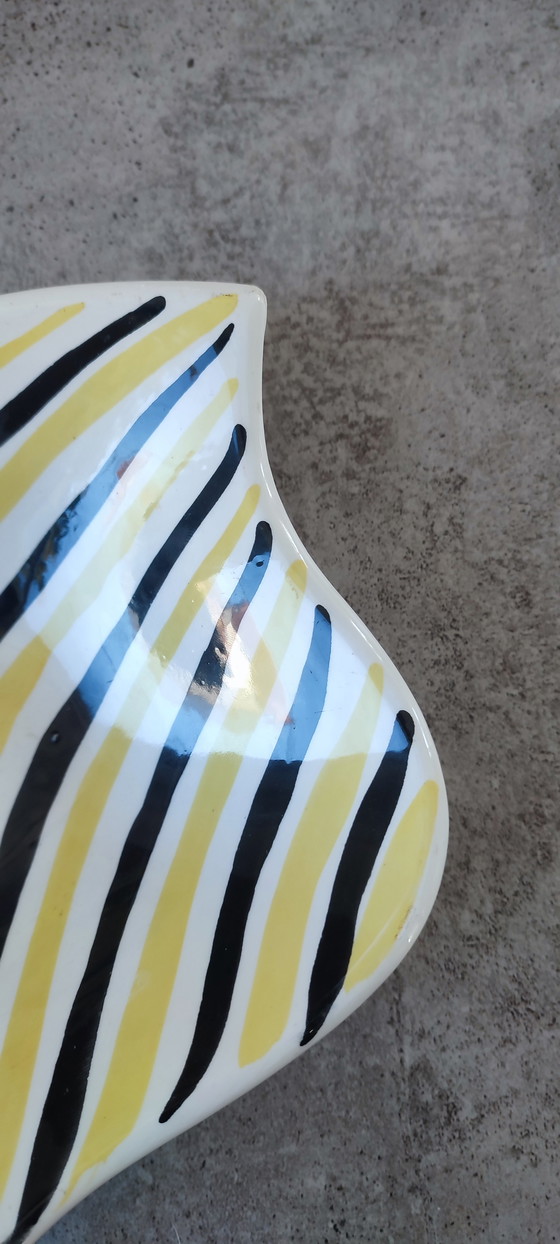 Image 1 of Grandes coupelles, vide-poches d'Alessio Tasca en céramique italienne 60-70