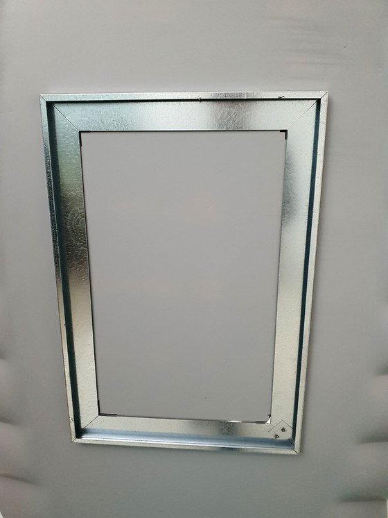 Image 1 of Grootschalige wandspiegel op spiegel in de stijl van Fontana Arte