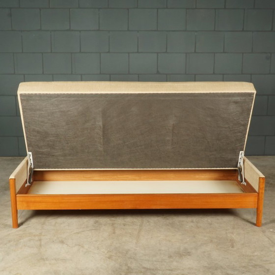 Image 1 of Ensemble de bancs pliants danois – Den Blaa Fabrik – 1960