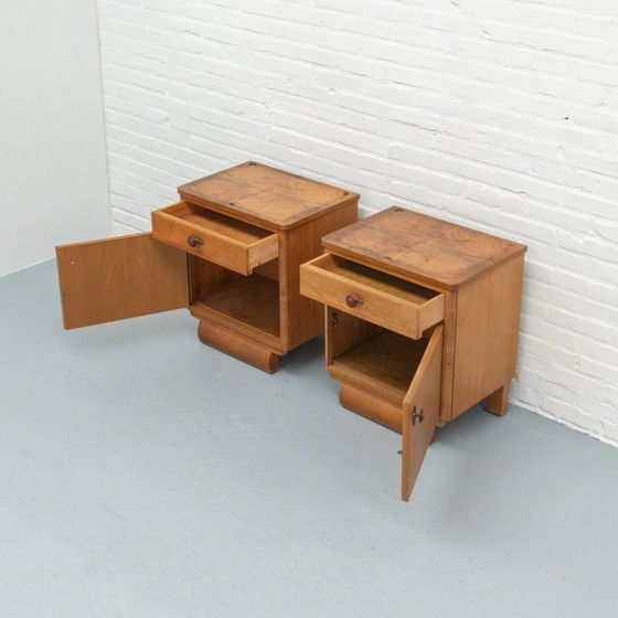 Image 1 of Art Deco Bedside Tables