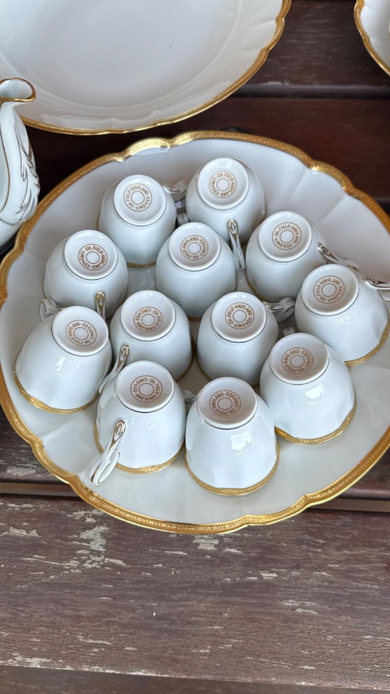 Grand Service De Table Et Café cap. Campo Haviland Limoges D'Or – Ch. Field Haviland, Stoviglie, Porcelain (photo 9 of 11)