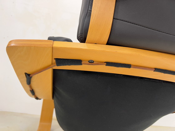 Image 1 of Zweedse Kroken Loungestoelen & Ottoman van Åke Fribyter voor Nelo, 1970