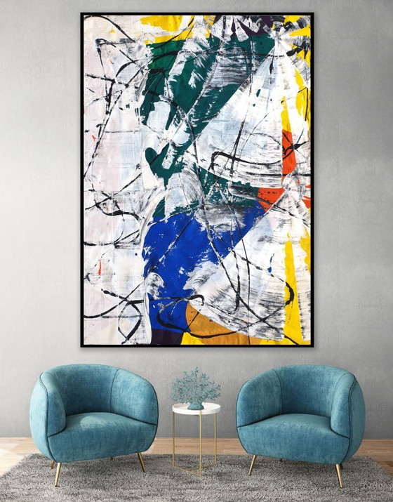 Image 1 of Jürgen Angeler - Mountain Forest - 200 x 140 cm