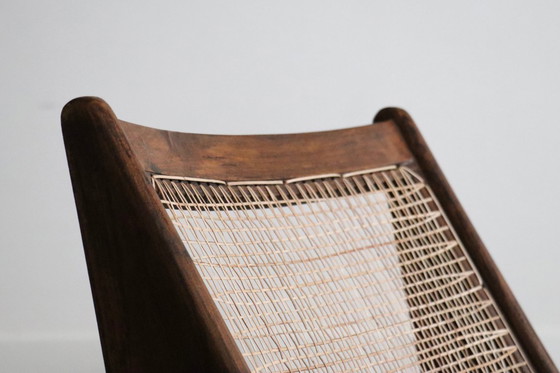 Image 1 of Pierre Jeanneret Kangaroo Chairs PJ-SI-59, Indien, 1955