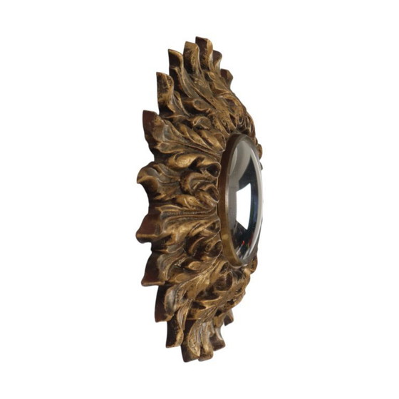 Image 1 of Kleine Italiaanse Zonnespiegel Sunburst Rococo Stijl 24cm