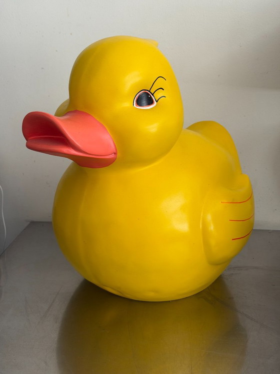 XXL Yellow Bath Duck Statue, Pop Art Sculpture – Plastic, Fiberglass (photo 9 of 9)