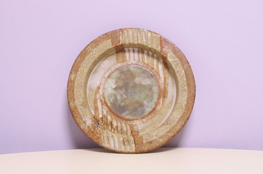 bruine keramieken schaal Axella