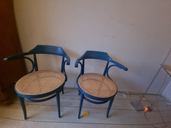 Image 1 of 4x Thonet 233 Bistrostühle