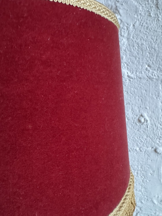 Image 1 of Art Deco lamp in wood and chrome