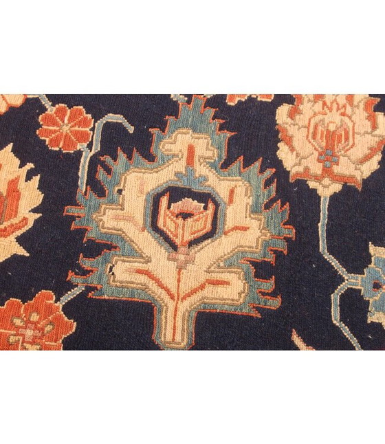 Tapis kilim Sumak tissé à la main 357x273 cm, Laine, Beige (photo 8 sur 9)