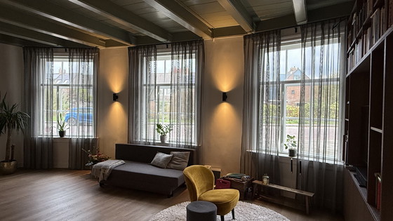 Image 1 of 6 nieuwe Design inbetween vitrages Toppoint florie KL 4 Enkele plooi