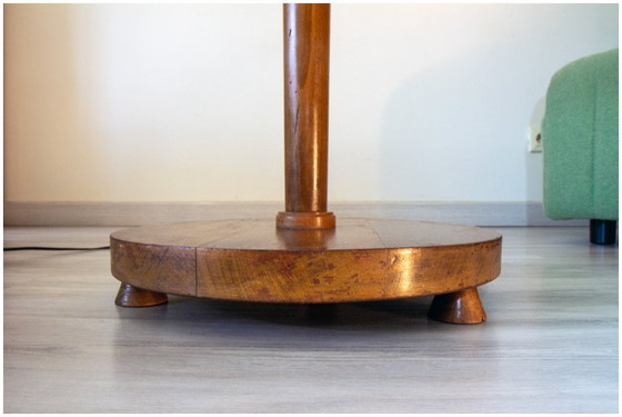 Image 1 of Art Deco vloerlamp voor bedienden uit de jaren 1940/50.