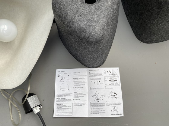 Image 1 of 5x Sombra de fieltro de Tom Dixon