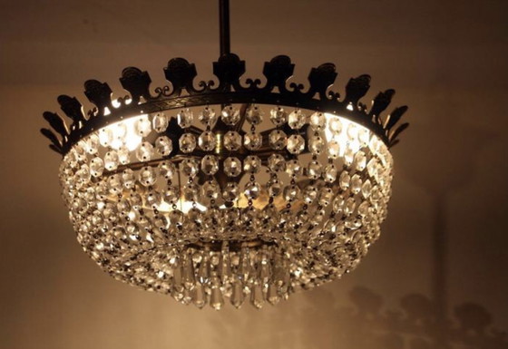 Image 1 of Lampadario - Cristallo - Lampadario tascabile - Originale