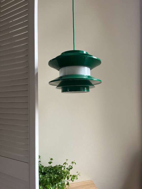 Image 1 of Lampada a sospensione vintage Trava - Carl Thore - Granhaga - Lampada di design svedese