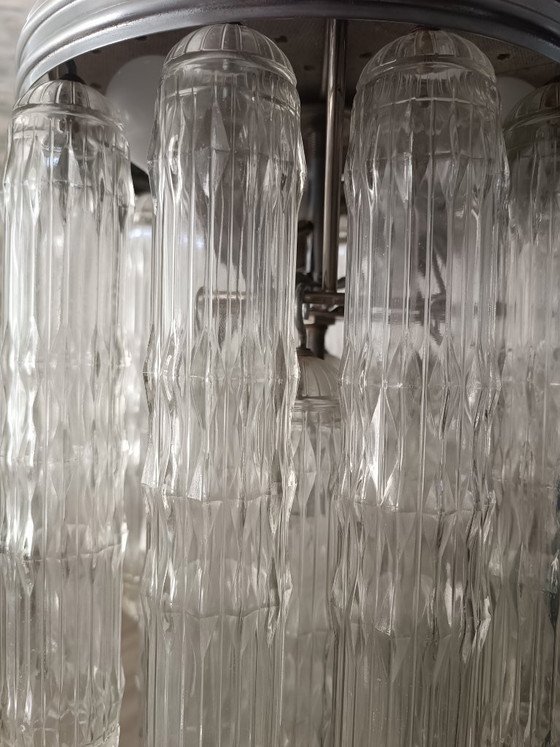 Image 1 of Ensemble de luminaires verre de Murano par Venini 1970s