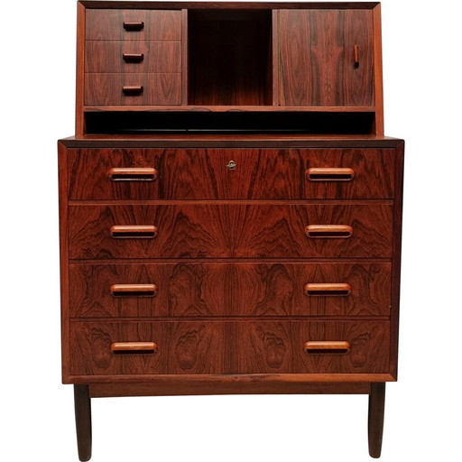 Table de toilette scandinave vintage en bois de rose par Ag Spejl K., 1960