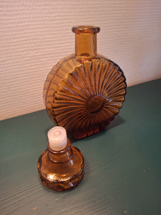 Image 1 of Empoli "Sunburst" carafe. Italy.