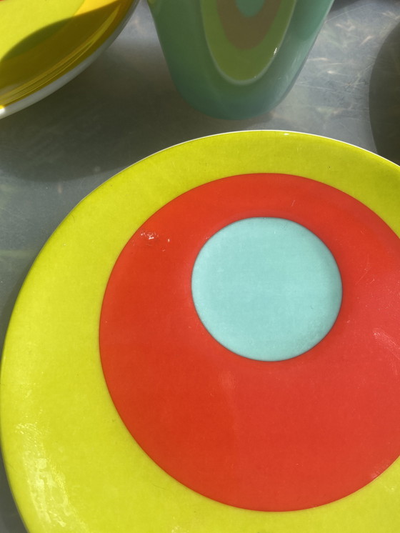 Image 1 of Lot de 6 Tasses et Soucoupes Espresso Genevieve Lethu