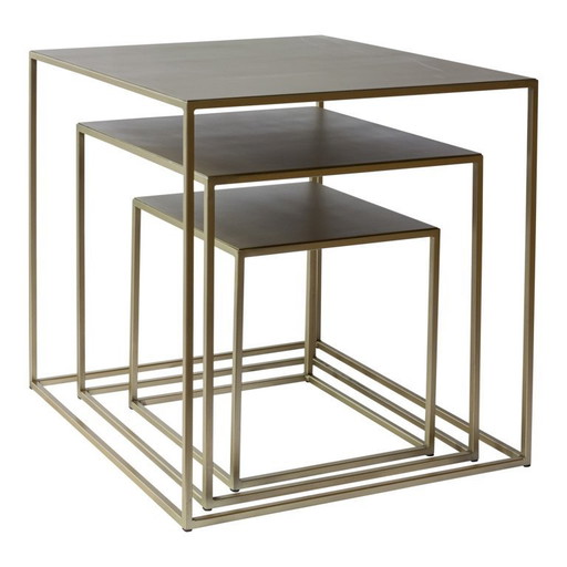 Tables d'Appoint Dôme Déco 'Milano' - Or