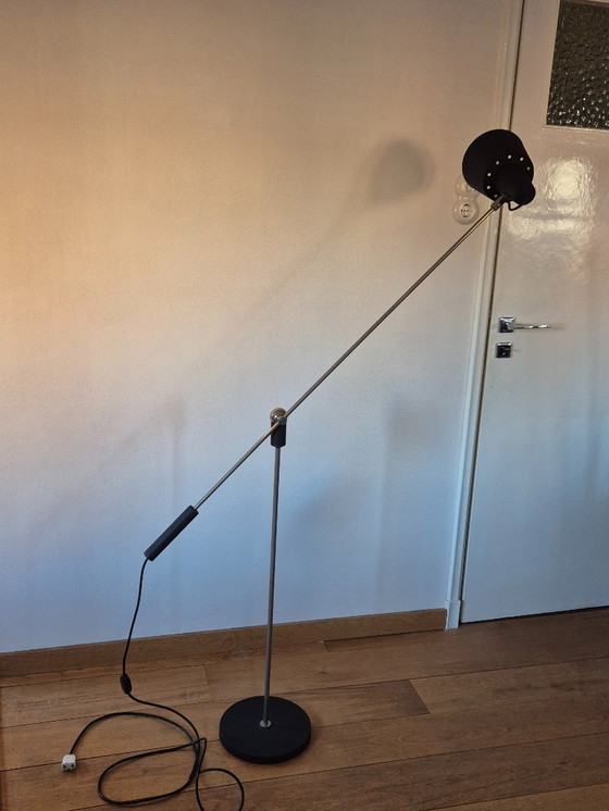 Image 1 of Stehlampe Magneto, Artiforte H. Fillekes, mit originaler schwarzer Schrumpffolie, Ende der 1950er Jahre