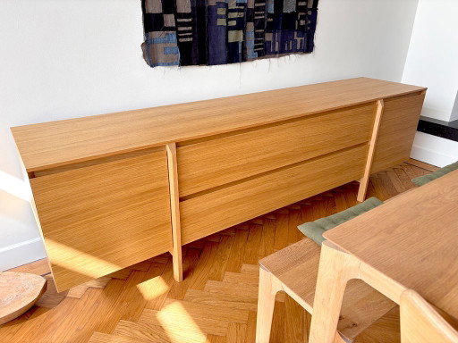 Bolia Daia Sideboard, geölte Eiche, 240 cm mit Türen und Schubladen