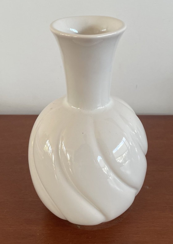 Image 1 of Zenith Gouda - brocca in terracotta bianco crema modello 746