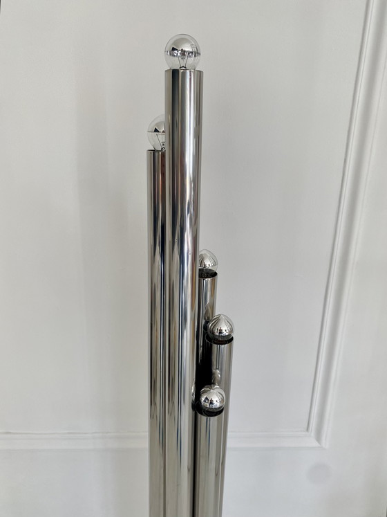Image 1 of Lampadaire Luci tubulaire en métal P448 