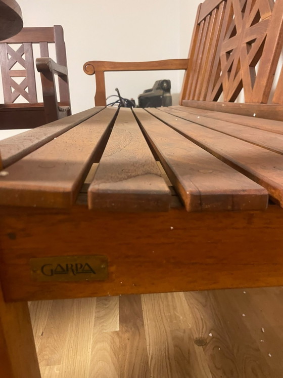 Image 1 of Set di mobili da giardino GARPA in legno massello di teak.
