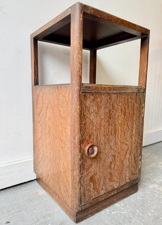 Image 1 of Table de chevet vintage avec étagère