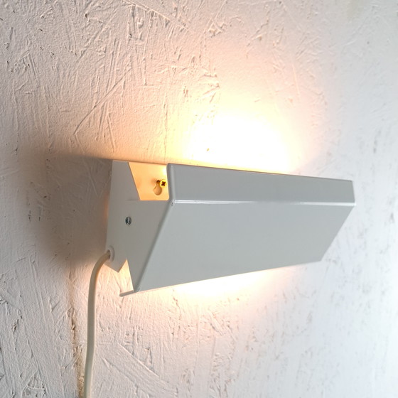Image 1 of Lampada da parete vintage bianca Massive